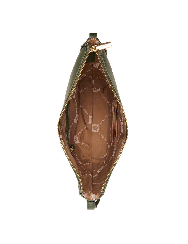 Anne Klein Hobo Dark Olive/Midnight