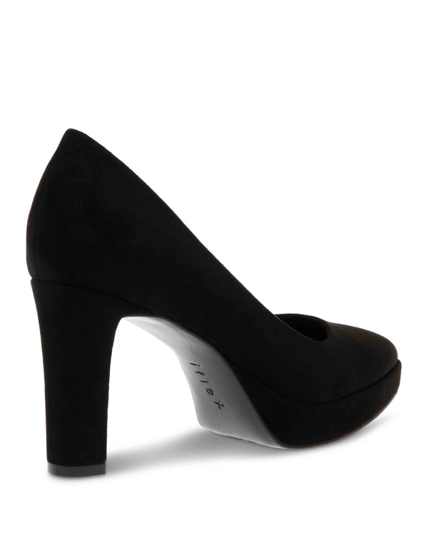 Anne Klein Jael Dress Pump Black Suede