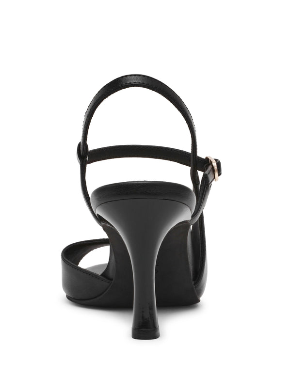 Anne Klein Jessica Heel Black Smooth