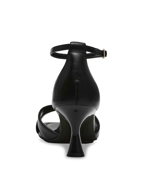 Anne Klein Joss Heeled-Sandal BLACK SMOOTH