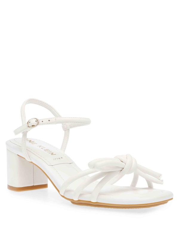Anne Klein Kelsi Dress Sandal White