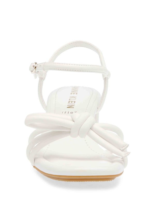 Anne Klein Kelsi Dress Sandal White