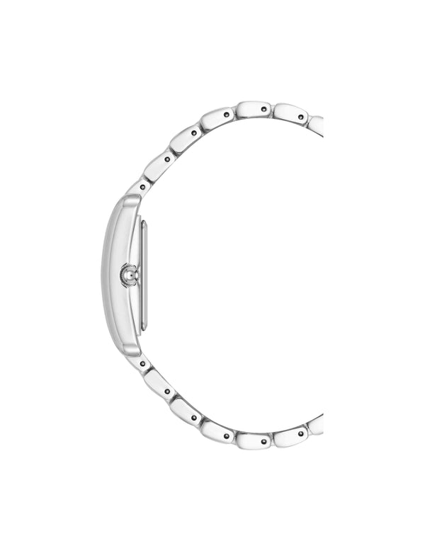 Anne Klein Legacy Diamond Dial Watch Silver-Tone