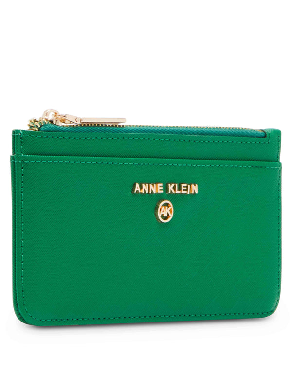 Anne Klein Logo Top Zip Pouch