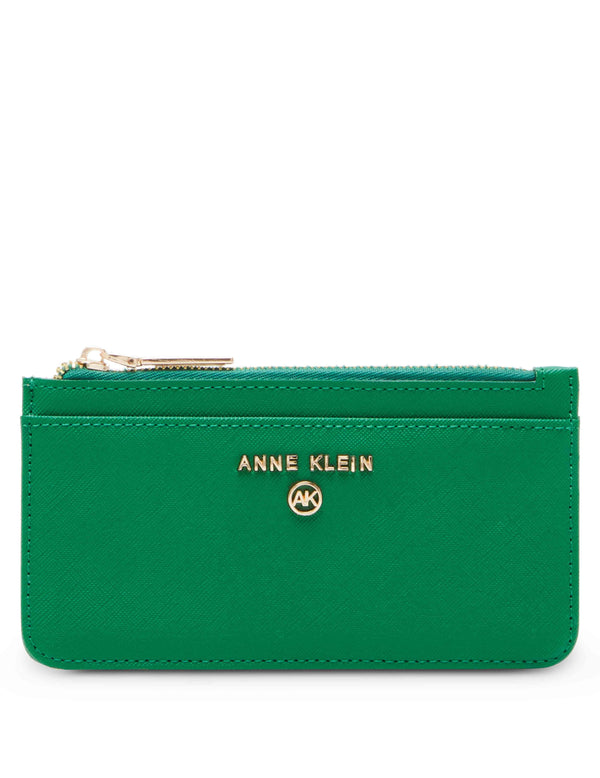 anne klein Logo Top Zip Pouch