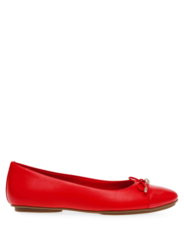 Anne Klein Luci Flat Red