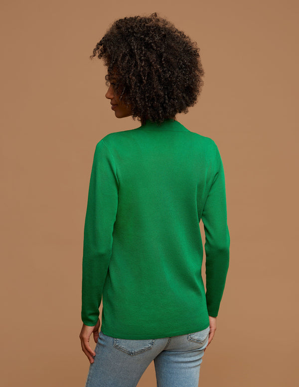 Anne Klein Malibu Cardigan Emerald Mint