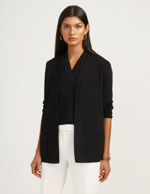 Anne Klein Malibu Cardigan Olive Palm