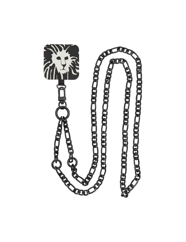 anne klein Metal Crossbody iPhone® Chain Black