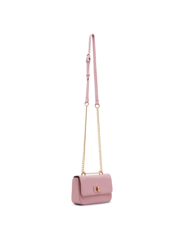 Anne Klein Mini Flap Bag Cosmetic Pink