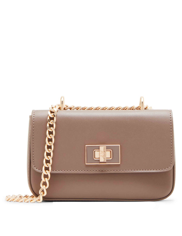 anne klein Mini Flap Bag Mink