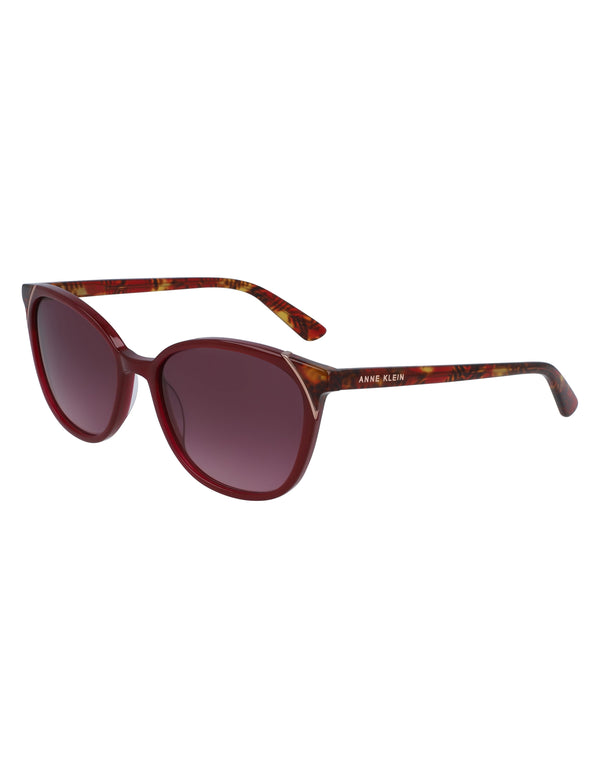 Anne Klein Modern Cat-Eye Sunglasses Merlot