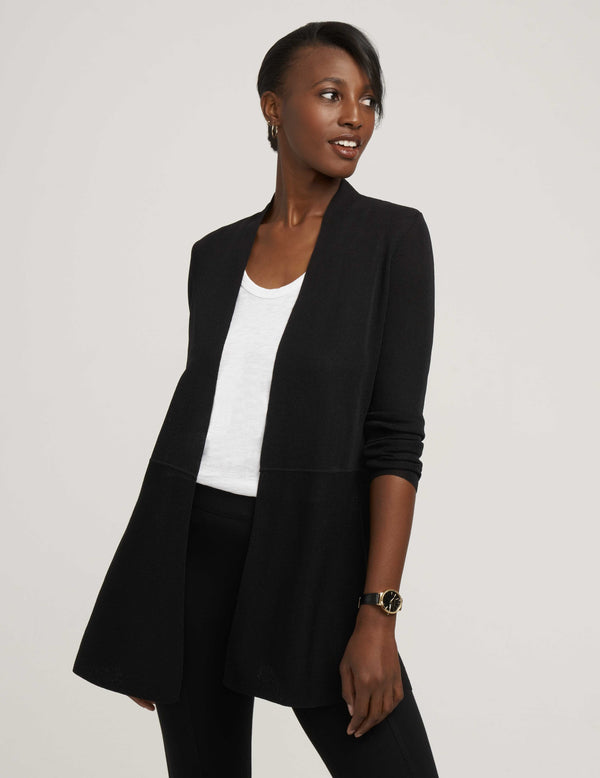 anne klein Monterey Cardigan Anne Black