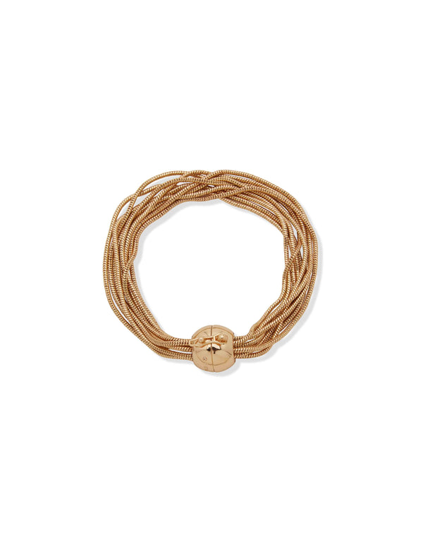 anne klein Multirow Bead Bracelet