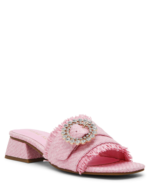 Anne Klein Nahla Crystal Sandal Light Pink