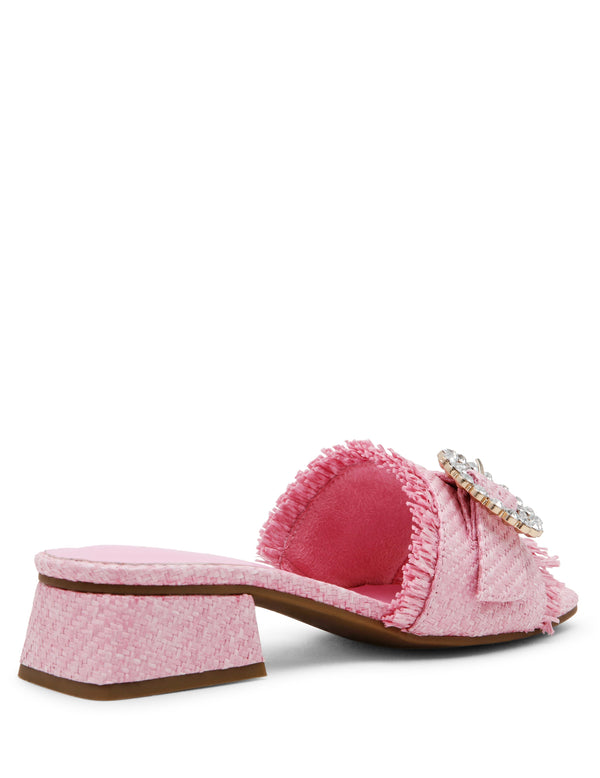 Anne Klein Nahla Crystal Sandal Light Pink