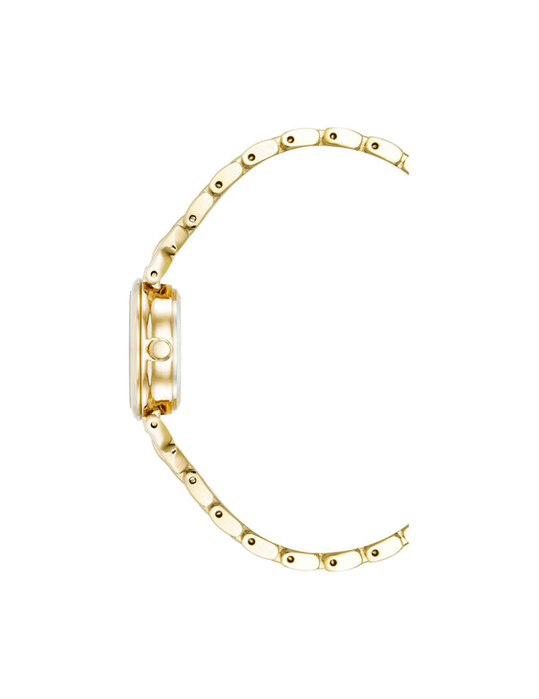 Anne Klein Numbered Dial Bracelet Watch Gold-Tone