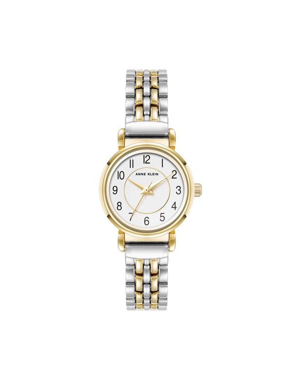 Anne Klein Numbered Dial Bracelet Watch Gold-Tone