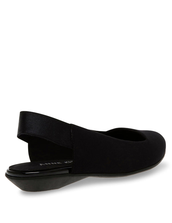 Anne Klein Opal Flat- Sale Black Stretch