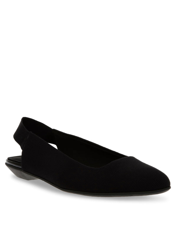 anne klein Opal Flat- Sale Black Stretch