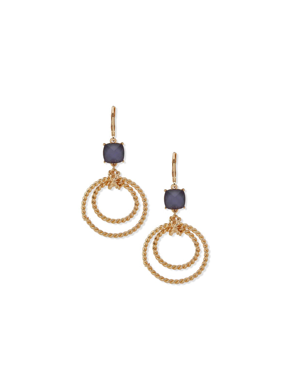 anne klein Pe Twisted Rope Orbital W/ Stn-Gld/Tanz