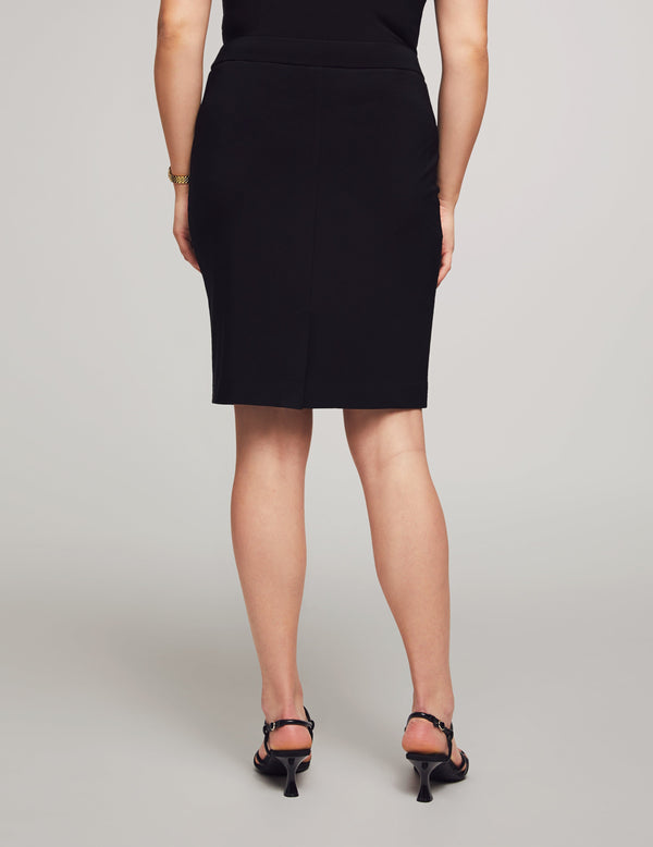 Anne Klein Pull-On Pencil Skirt-Sale Anne Black
