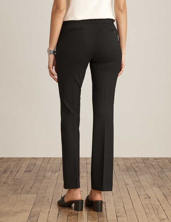 Anne Klein Pull On Slash Pocket Trouser Anne Black