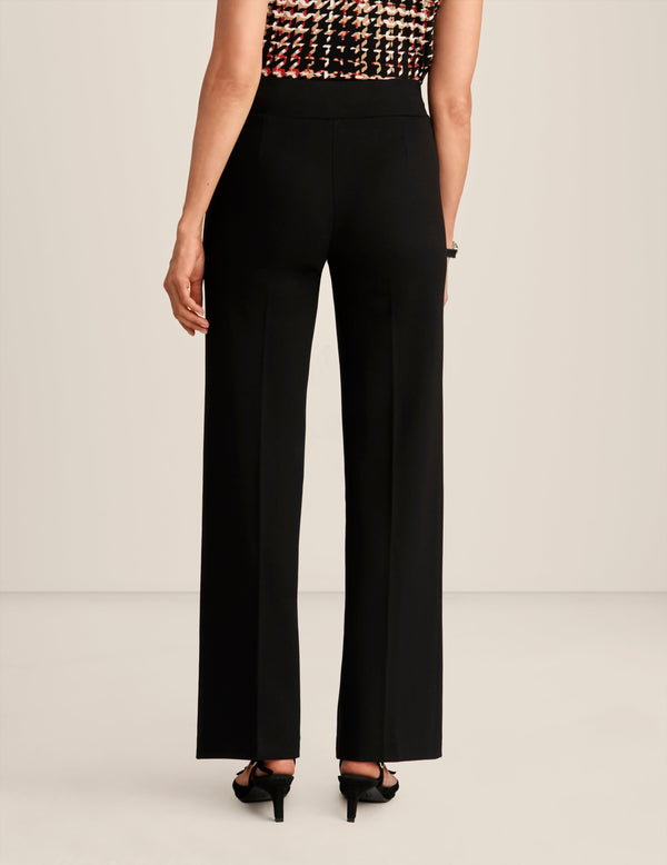 Anne Klein Pull On Wide Leg Anne Black
