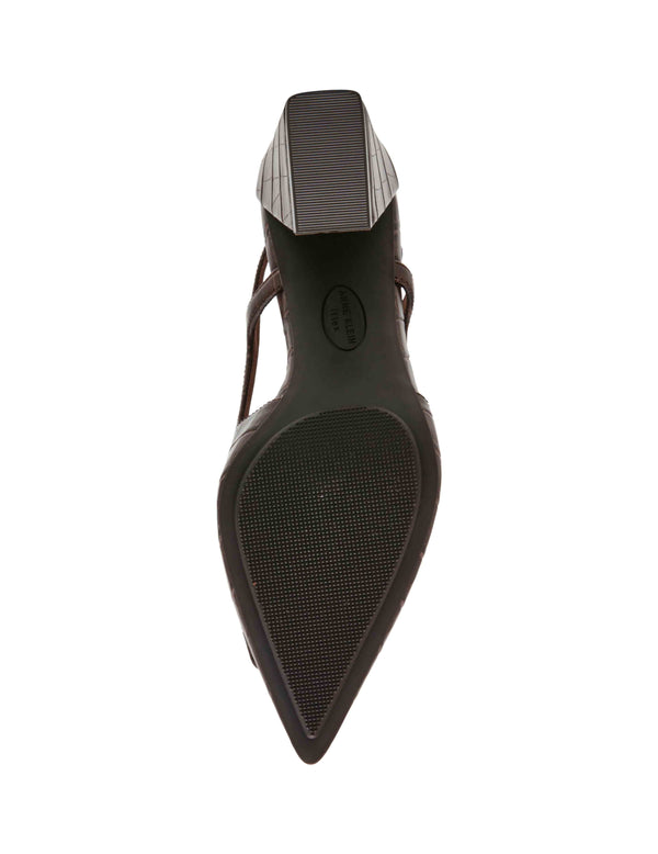 Anne Klein Renetta Sling Back Cognac Croc