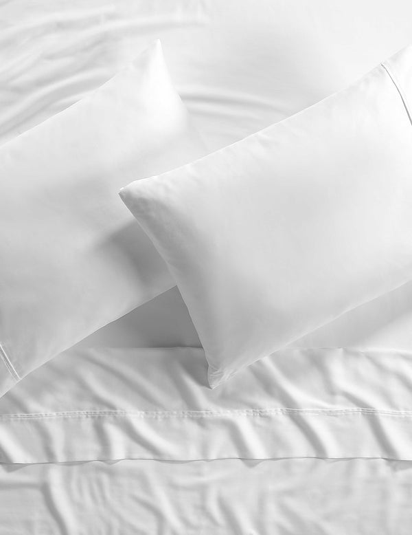 Anne Klein Reverie Anti-Microbial Sheet Set White