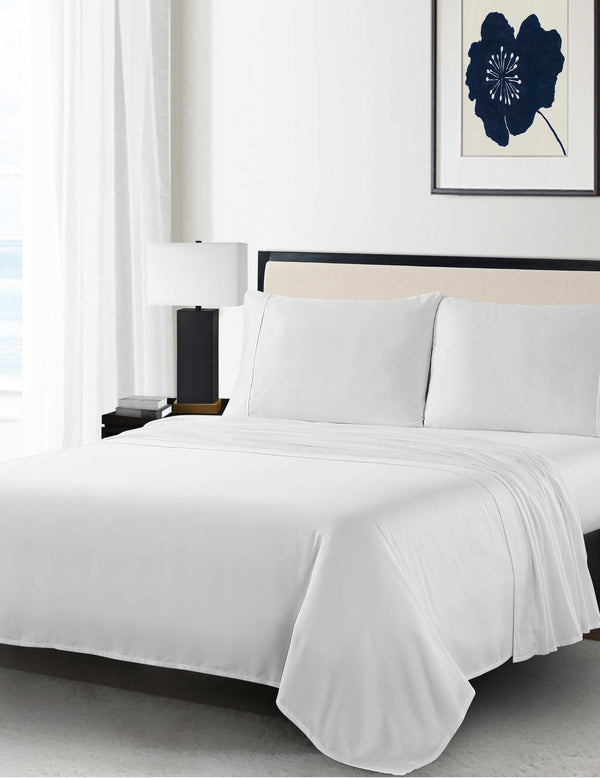 anne klein Reverie Anti-Microbial Sheet Set White