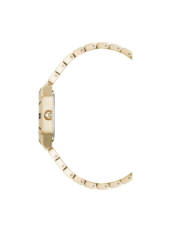 Anne Klein Roman Numeral Bezel Watch Gold-Tone
