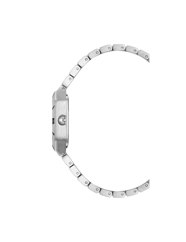 Anne Klein Roman Numeral Bezel Watch Silver-Tone