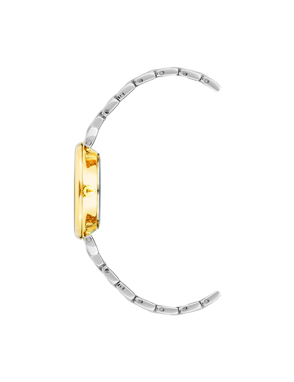 Anne Klein Roman Numeral Dial Watch Black/Two-Tone