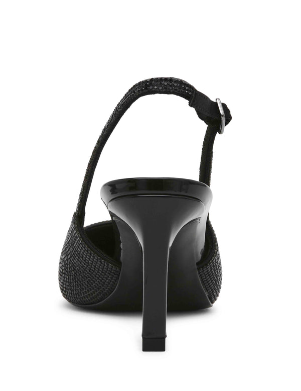 Anne Klein Rosel Crystal Dress Pump Black Crystal