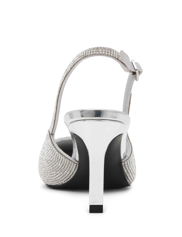 Anne Klein Rosel Crystal Dress Pump Silver Crystal