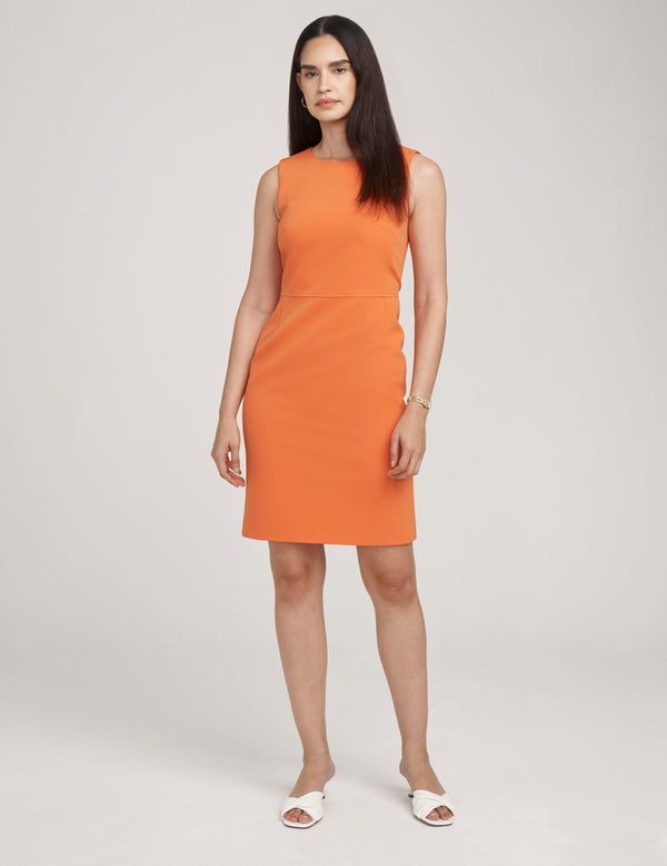 Anne Klein Sheath Dress- Sale Orange Spice