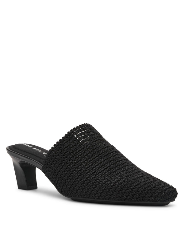 anne klein Sianna Dress Mule Black Knit