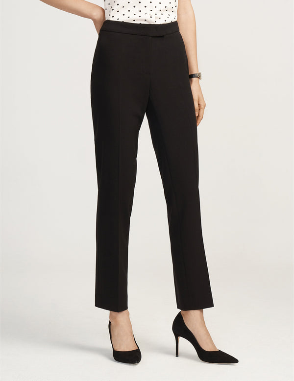 anne klein Slim Leg Pant- Sale Anne Black