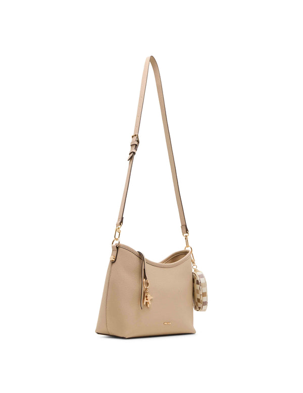 Anne Klein Small Hobo Bag With Convertible Strap