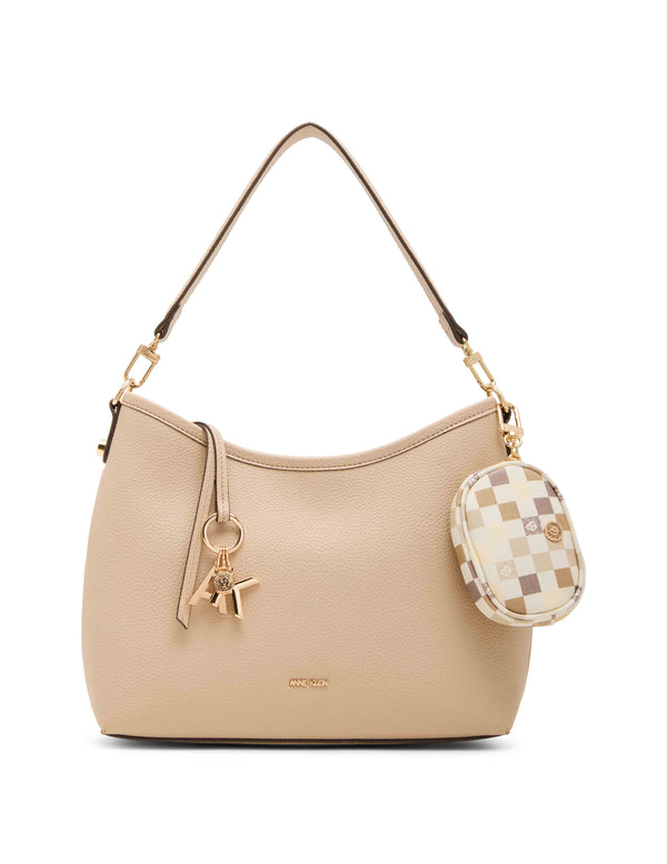 anne klein Small Hobo Bag with Convertible Strap