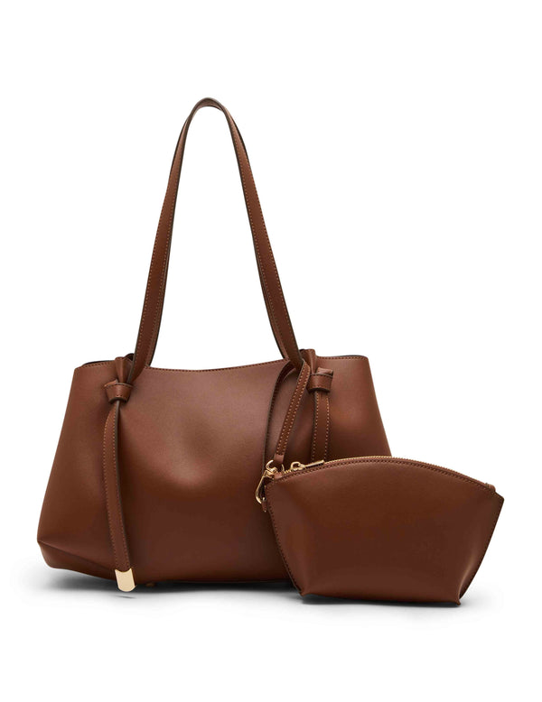 anne klein Small Tote Hazelnut