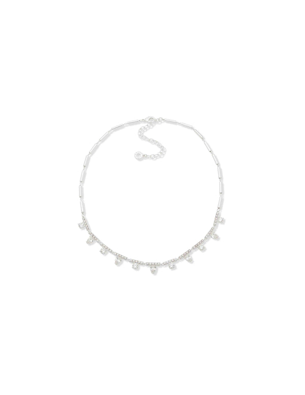 anne klein Station Front Necklace