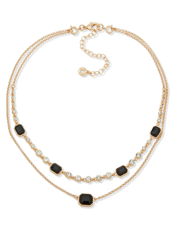 anne klein Station Necklace