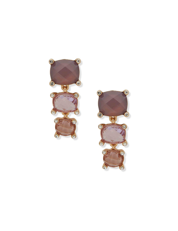 anne klein Stationed Linear Clipped Earring