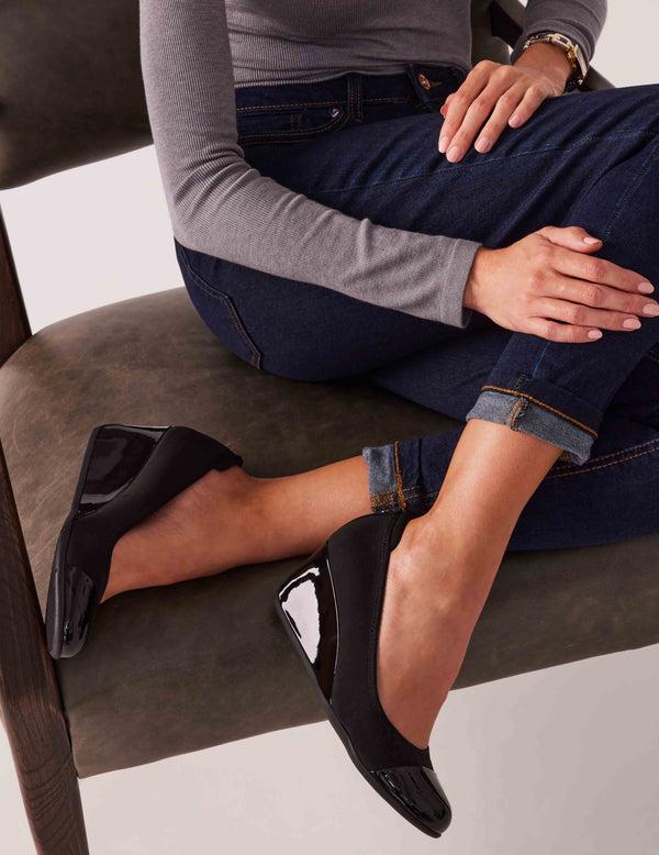 anne klein Taite Wedge Black