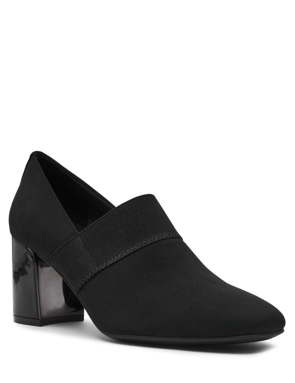 anne klein Thomaston Heel Blk Stretch
