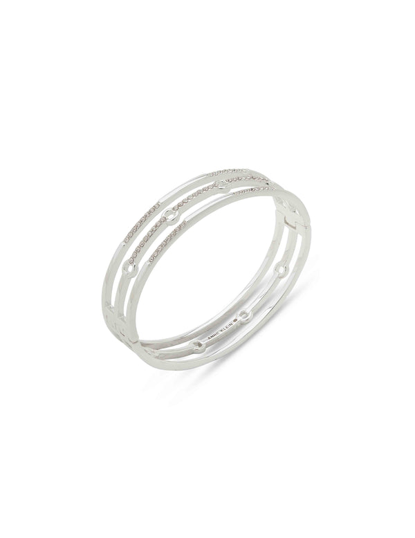 anne klein Triple Row Hinge Bracelet