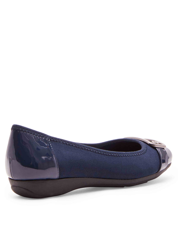 Anne Klein Ulivera Flat Navy