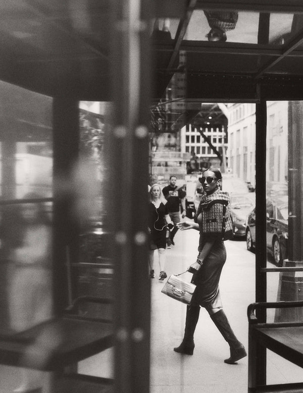 Anne Klein Vegan Leather Skimmer Skirt- Sale Vicuna